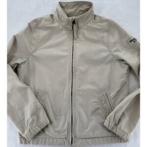 Abercrombie & Fitch Men's Beige Cotton Canvas Hamilton Jacket 90s Retro XL Y2K